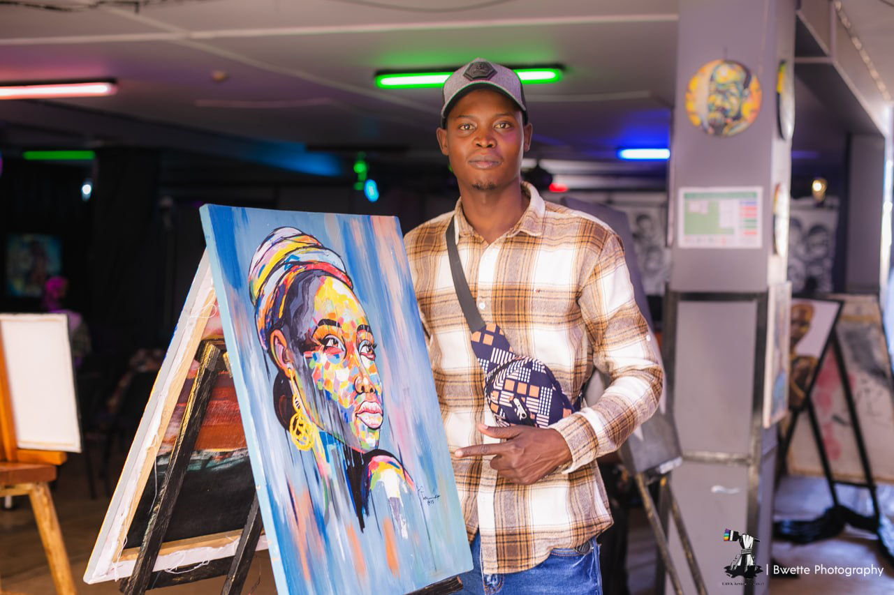 Artist at work